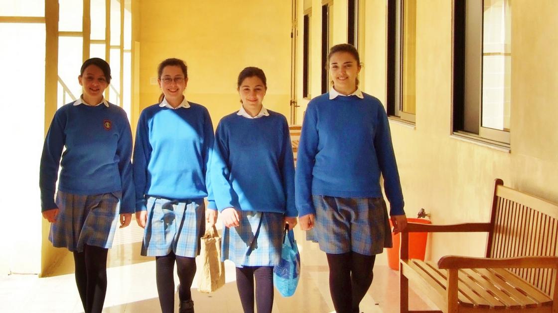 Foto de estudantes de intercâmbio em escola de línguas em Malta